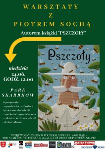 Pszczoły - spotkanie autorskie dla dzieci @ Park Skarbków
