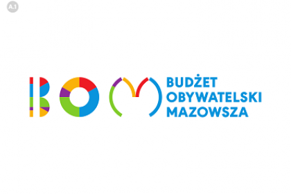 Logotyp Budżetu Obywatelskiego Mazowsza