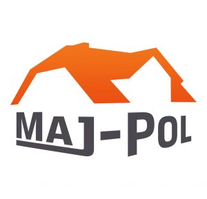 Logo firmy deweloperskiej Maj-Pol 