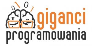 Logo firmy uczącej dzieci i młodzież programowania "Giganci Programowania"