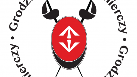 Logo grodziskiego klubu szermierczego