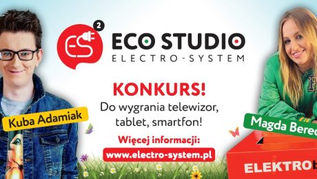Plakat Eco-Studio zachęcający do konkursu