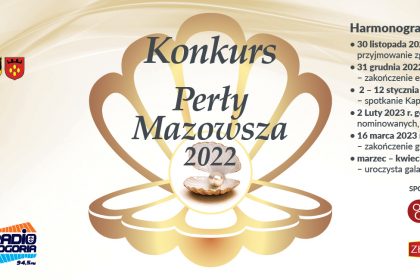 Konkurs Perły Mazowsza 2022