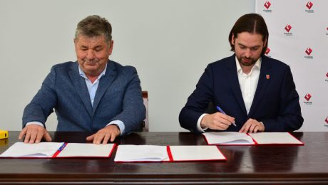 Podpisanie umowy na przebudowę ulic Floriańskiej i Śląskiej