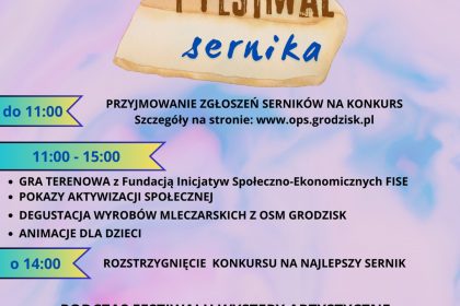 Festiwal sernika plakat