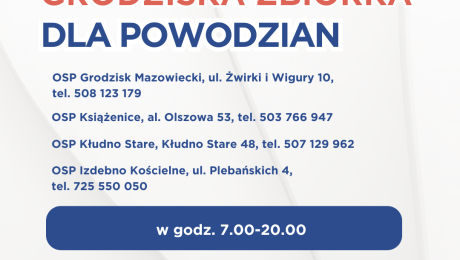 grodzisk pomaga powodzianom