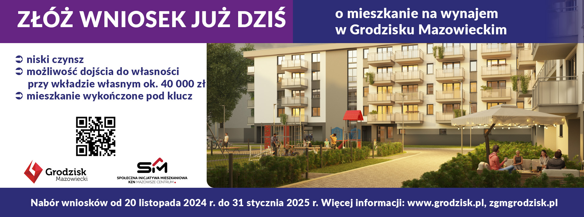 lokale z SIM Grodzisk Mazowiecki złóż wniosek do 31 stycznia 2025