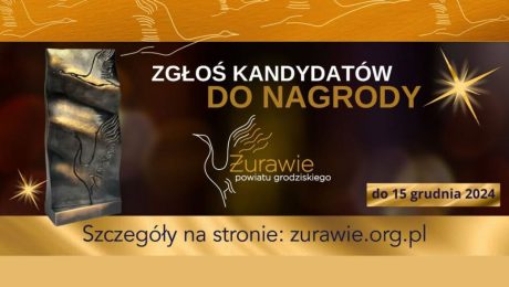 Zgłoszenia do nagrody Żurawie powiatu grodziskiego