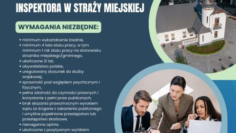 oferta pracy do straży miejskiej