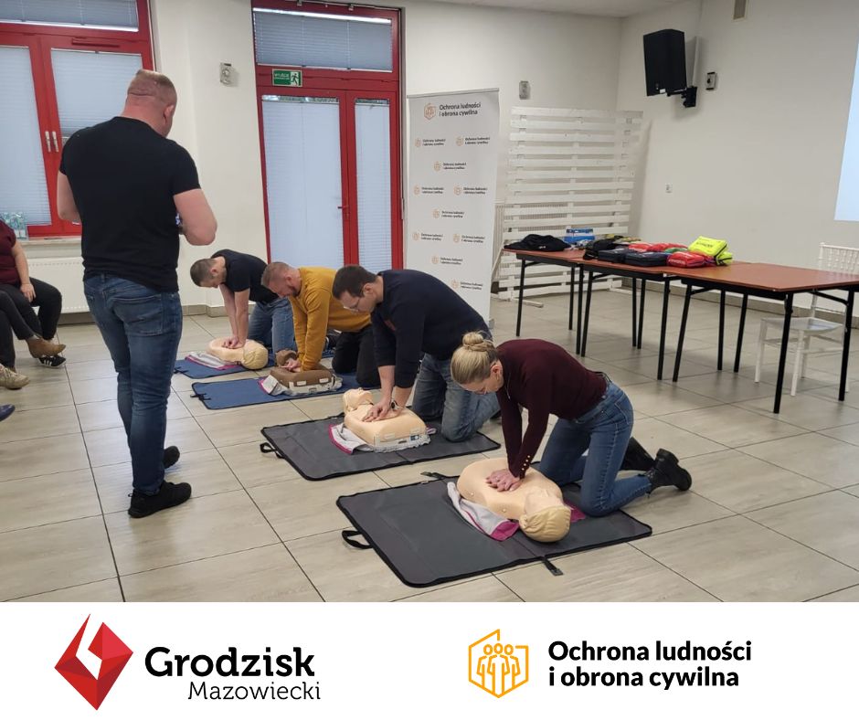 Kurs z zakresu pierwszej pomocy dla mieszkańców