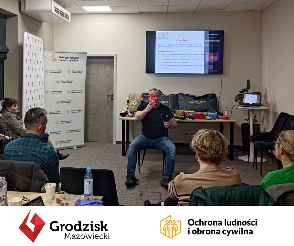 Kurs z zakresu pierwszej pomocy dla mieszkańców