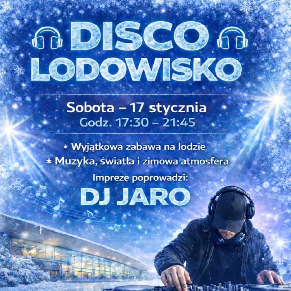 Disco lodowisko w Grodzisku Mazowieckim