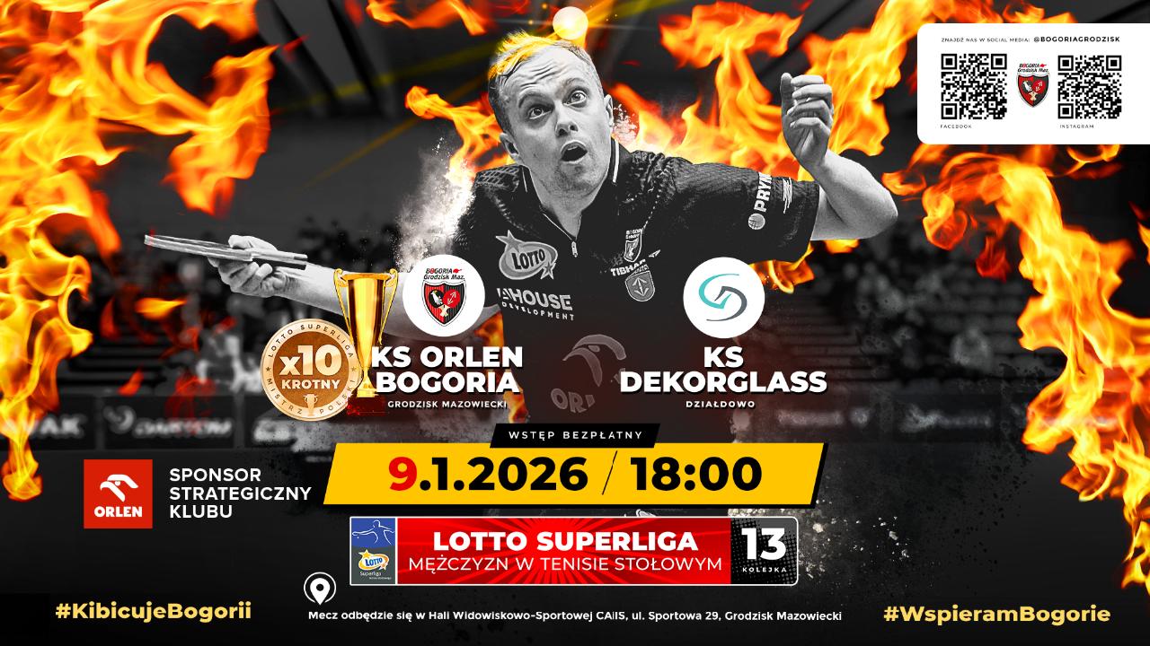 Hit LOTTO Superligi w Grodzisku Mazowieckim. Orlen Bogoria podejmie Dekorglass Działdowo