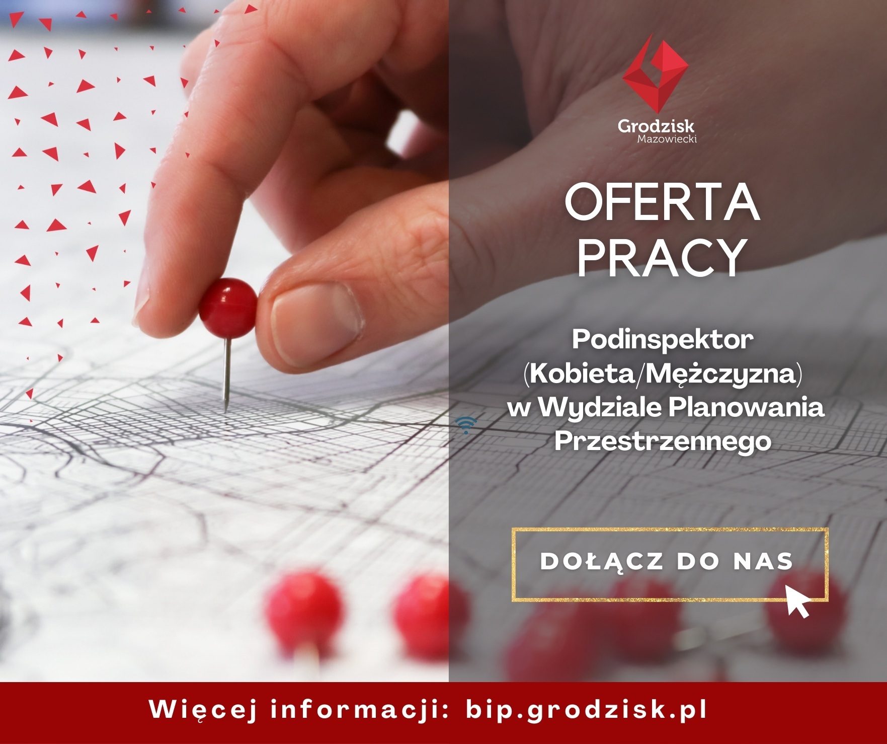 Podinspektor (KobietaMężczyzna) w Wydziale Planowania Przestrzennego_2026