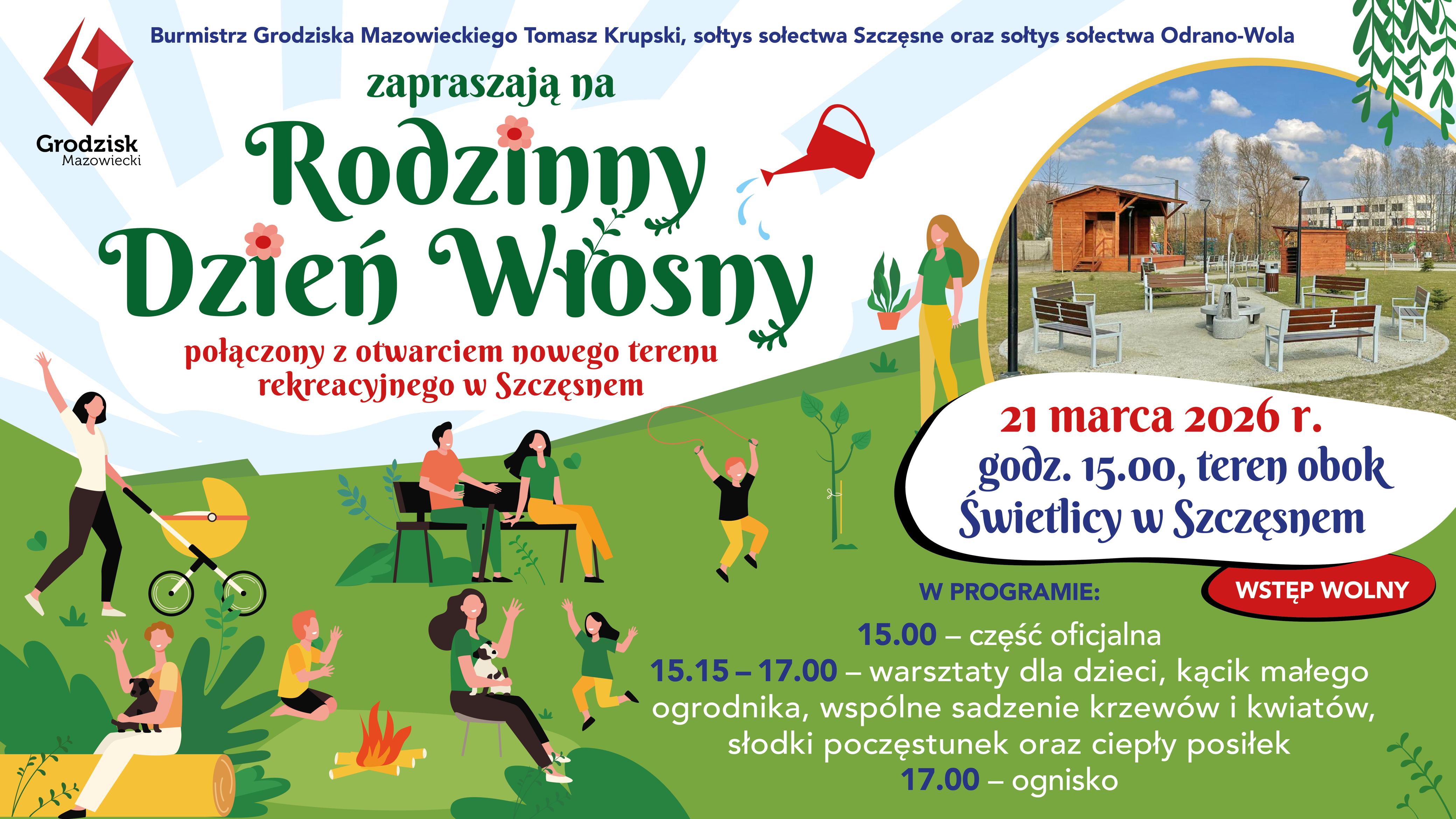 Rodzinny Dzień Wiosny w Szczęsnem