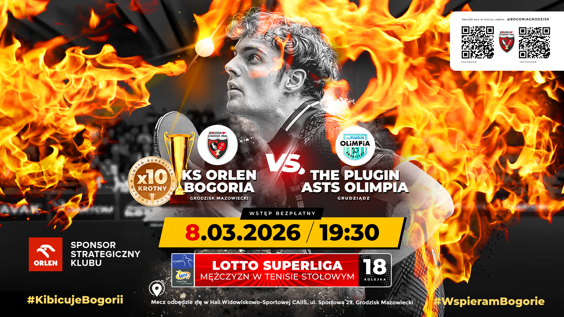 Mecz na szczycie w Grodzisku Mazowieckim. Lider podejmie wicelidera LOTTO Superligi
