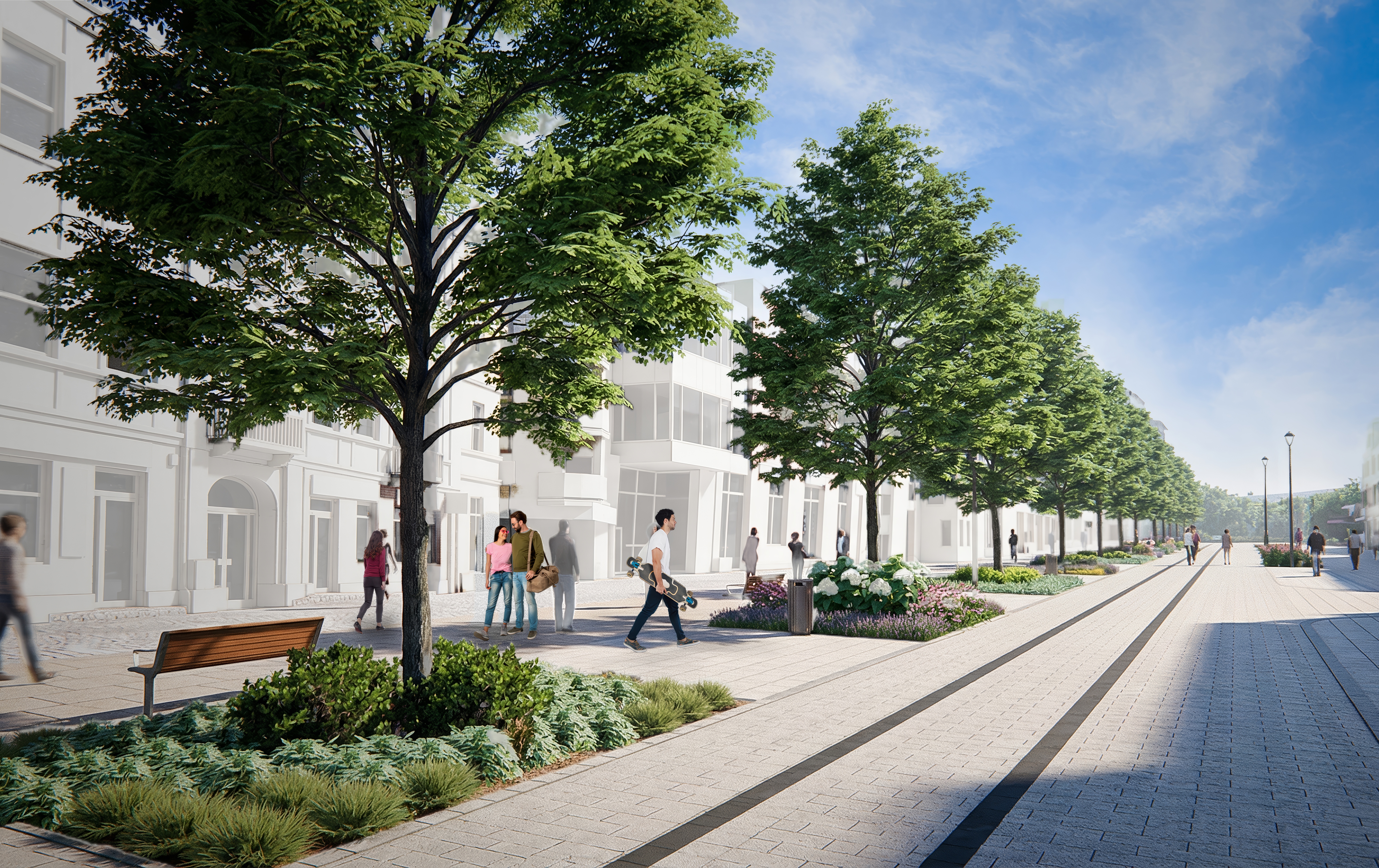 rewitalizacja deptaka