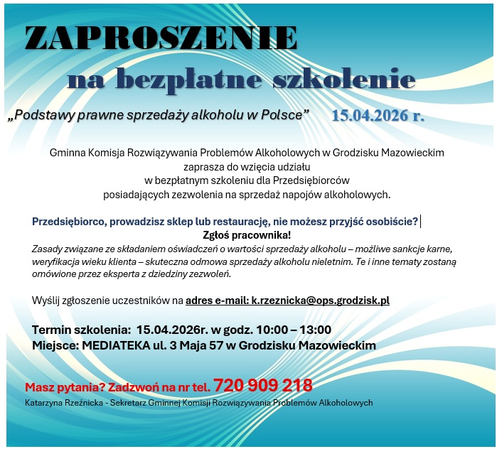 ZAPROSZENIE_na bezpłatne szkolenie