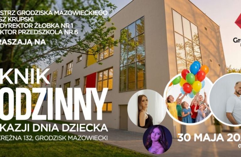 Piknik rodzinny z okazji Dnia Dziecka na Okrężnej 132