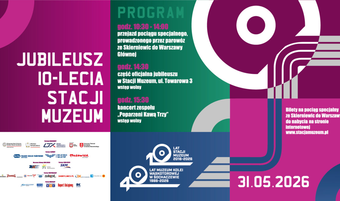 plakat stacja muzeum