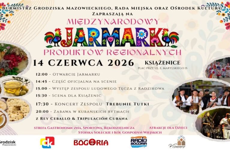 Międzynarodowy Jarmark Produktów Regionalnych w Książenicach