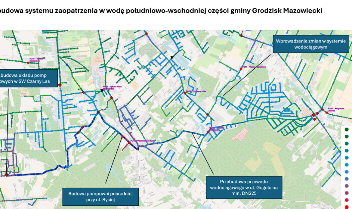 planowany wodociąg