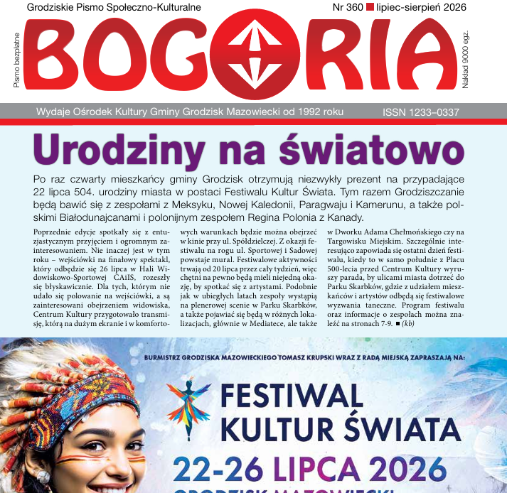 Bogoria nr 360 lipiec-sierpień 2026
