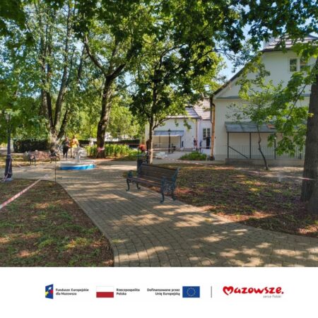 Zagospodarowanie terenu wokół Dworku Skarbków