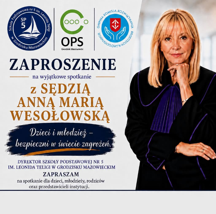 Spotkanie z sędzią Anną Marią Wesołowską