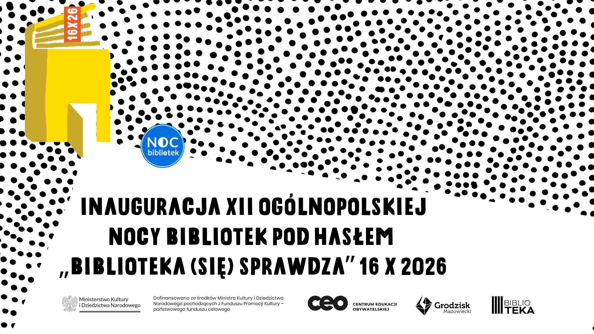 Inauguracja XII Ogólnopolskiej Nocy Bibliotek