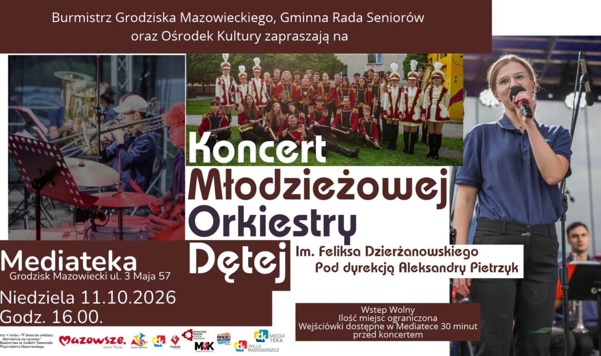 Koncert Młodzieżowej Orkiestry Dętej 2026