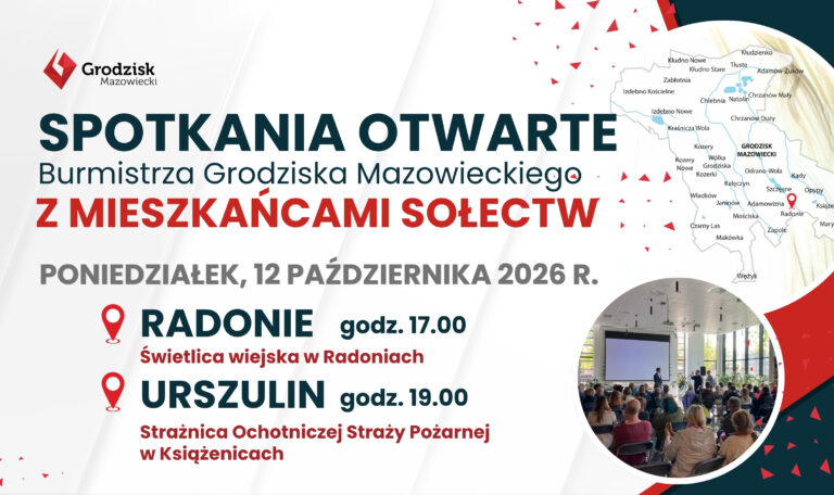 Spotkania z mieszkańcami sołectw Radonie i Urszulin
