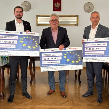 Trzy projekty dla mieszkańców z dofinansowaniem UE