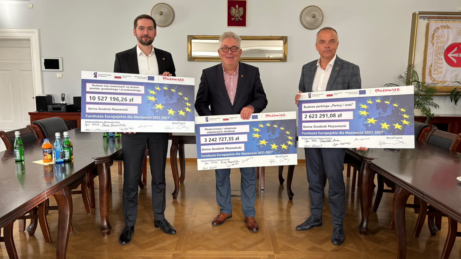 Trzy projekty dla mieszkańców z dofinansowaniem UE