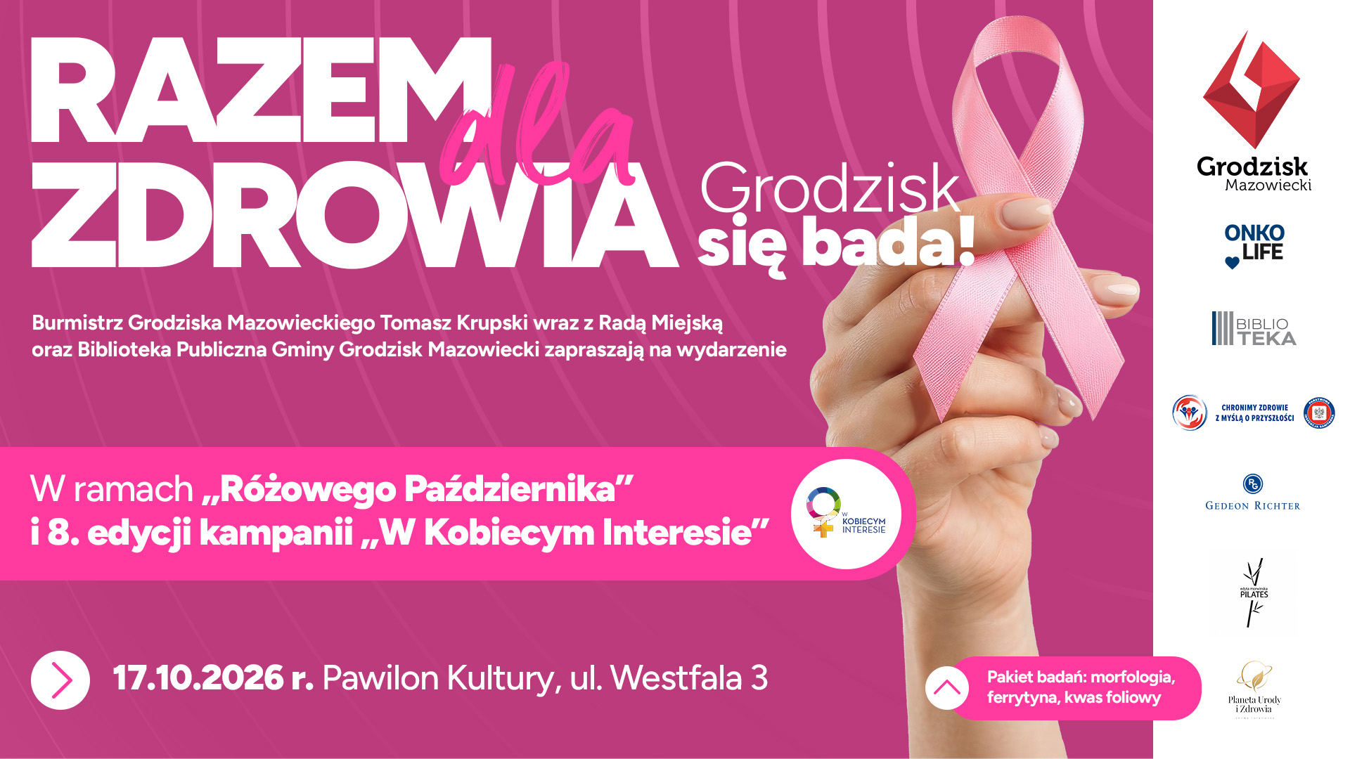 Razem dla zdrowia. Grodzisk się bada.