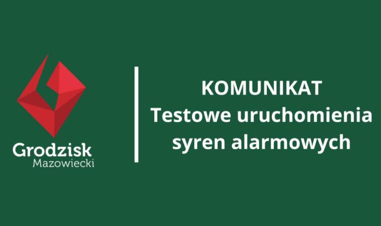 Od 12 do 16 października na Mazowszu będą wyć syreny alarmowe – ilustracja