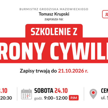 Bezpłatne szkolenia z obrony cywilnej już w ten weekend